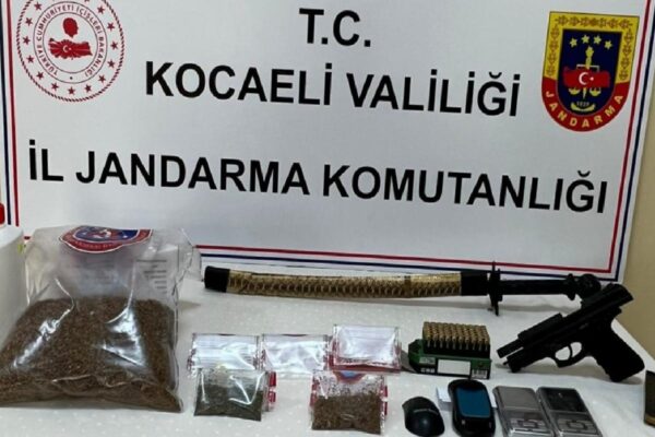 Kocaeli’de uyuşturucu operasyonunda 1 zanlı tutuklandı