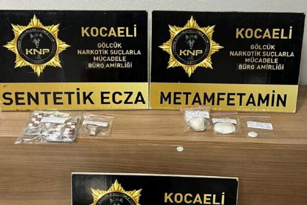 Kocaeli’de uyuşturucu operasyonunda yakalanan 5 zanlı tutuklandı