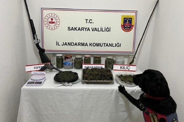 Sakarya’da uyuşturucu operasyonunda 1 şüpheli yakalandı