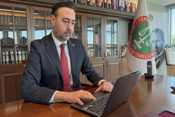 Tekirdağ Baro Başkanı Gürcün AA’nın “Yılın Kareleri” oylamasına katıldı