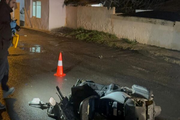 Tekirdağ’da çalıntı motosikletle kaza yapan kuşkulu yaralandı