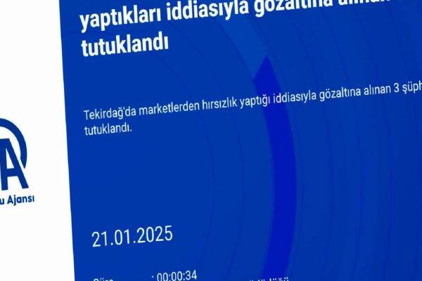 Tekirdağ’da marketlerden hırsızlık yaptıkları iddiasıyla gözaltına alınan 3 zanlı tutuklandı haberi