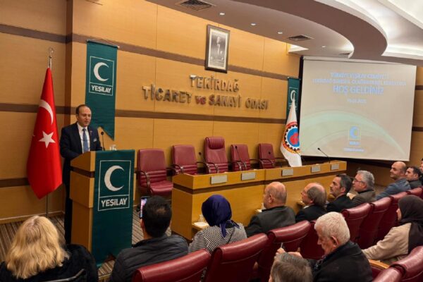 Yeşilay Tekirdağ Şube Başkanlığına yeniden Soykırlı seçildi haberi