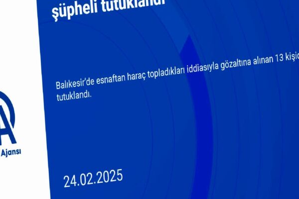 Balıkesir’de esnaftan haraç toplayan 8 şüpheli tutuklandı haberi