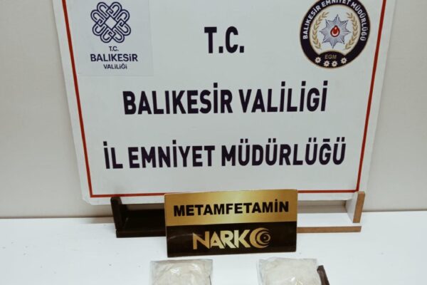 Balıkesir’de uyuşturucu operasyonunda 2 şüpheli yakalandı haberi