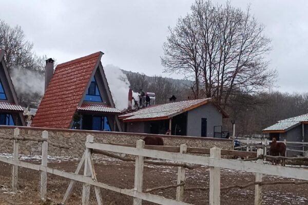 Bilecik’te çiftlikte çıkan yangın söndürüldü haberi