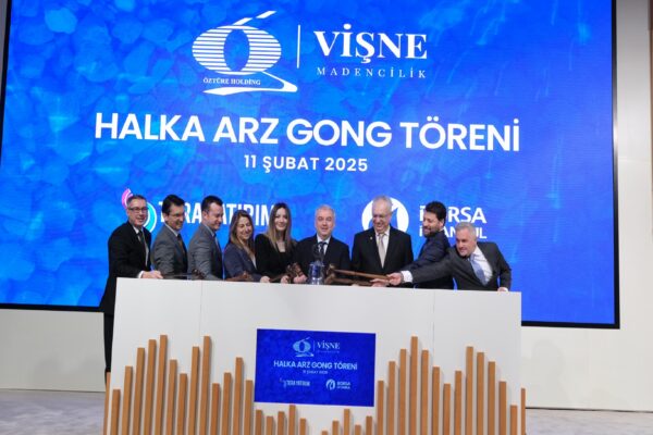 Borsa İstanbul’da gong Vişne Madencilik için çaldı haberi