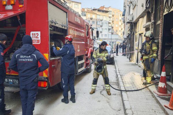 Bursa’da fırında çıkan yangın söndürüldü haberi