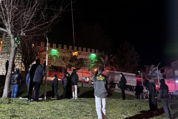 Bursa’da Kestel Kalesi’ndeki kafeteryada çıkan yangın söndürüldü haberi