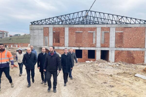 Çan’da inşası devam eden okullar incelendi haberi