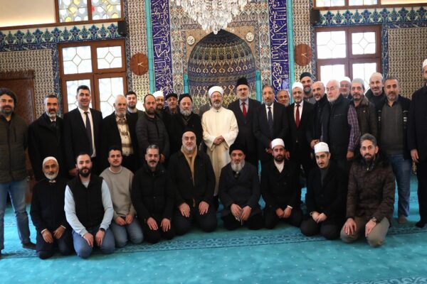 Diyanet İşleri Başkanı Erbaş İstanbul’da hutbe irat etti: haberi
