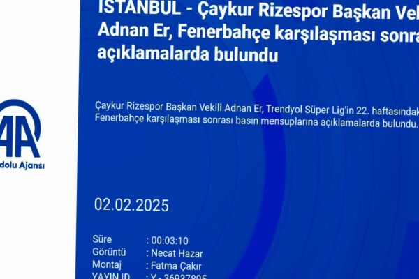 Fenerbahçe – Çaykur Rizespor maçının ardından haberi