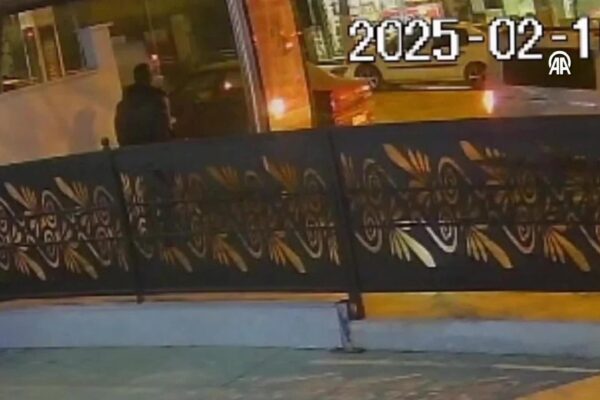 Lüleburgaz’da silahlı saldırı anı güvenlik kamerasınca görüntülendi haberi