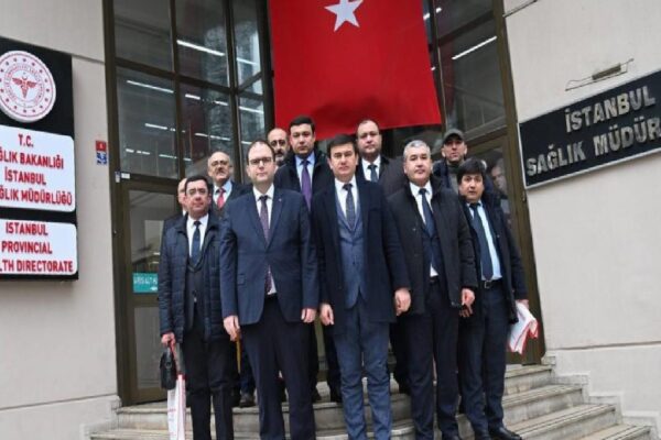 Özbekistan sağlık heyetinden İstanbul İl Sağlık Müdürü Güner’e ziyaret haberi
