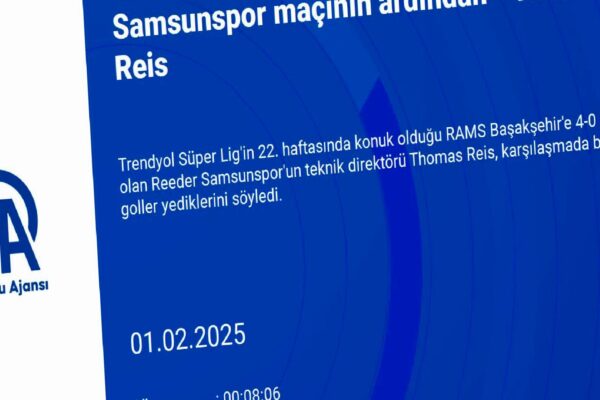 RAMS Başakşehir – Reeder Samsunspor maçının ardından haberi