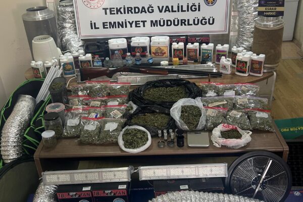 Tekirdağ’da 4 kilo 100 gram esrar ele geçirildi haberi
