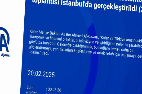 Türkiye-Katar Karma Ekonomik Komisyonu toplantısı İstanbul’da gerçekleştirildi haberi