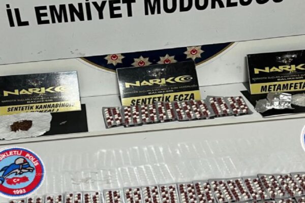 Balıkesir’de uyuşturucu operasyonu 5 şüpheli yakalandı haberi