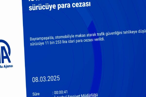 Bayrampaşa’da makas atan sürücüye para cezası haberi