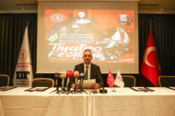 Bursa’da 12. Uluslararası Balkan Ülkeleri Tiyatro Festivali 7 Nisan’da başlayacak haberi