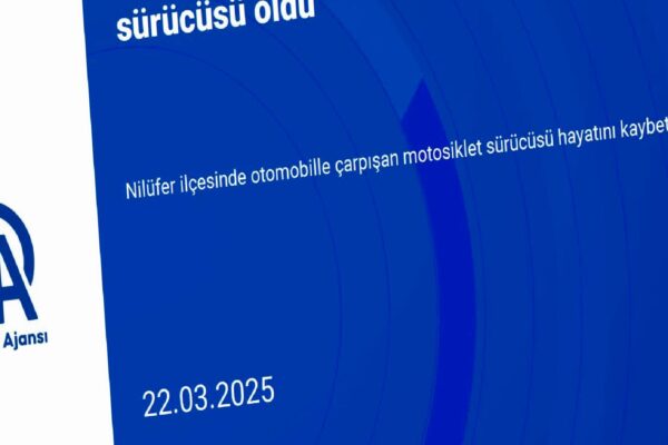 Bursa’da otomobille çarpışan motosiklet sürücüsü öldü haberi