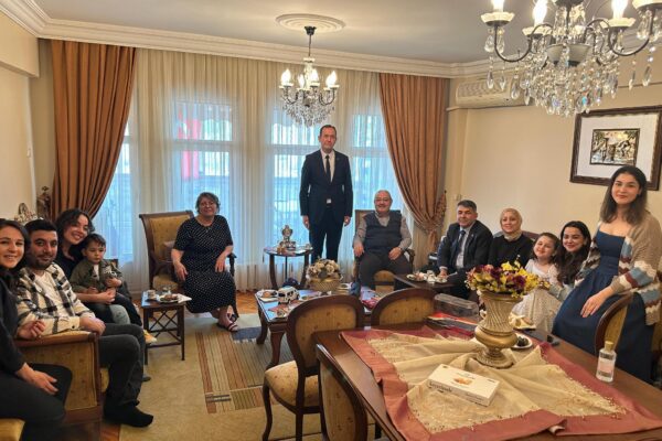 Edirne Emniyet Müdürü Karaburun, şehit ailelerini ziyaret etti haberi