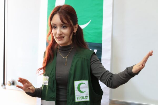Edirne’deki okullarda “Yeşilay” dersi yapıldı haberi