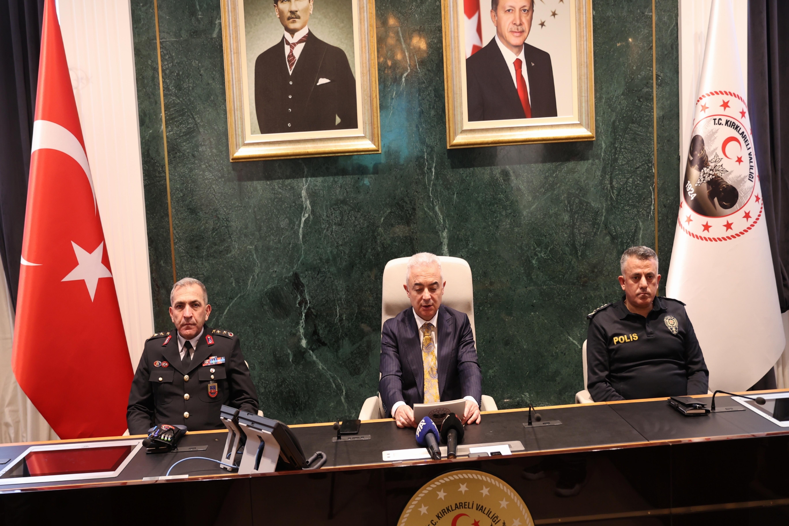 Kırklareli’nde geçen ay 131 düzensiz göçmen yakalandı haberi