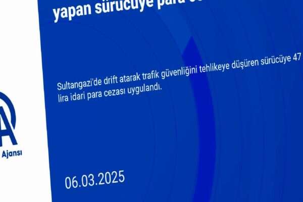 Sultangazi’de aracıyla drift yapan sürücüye para cezası verildi haberi
