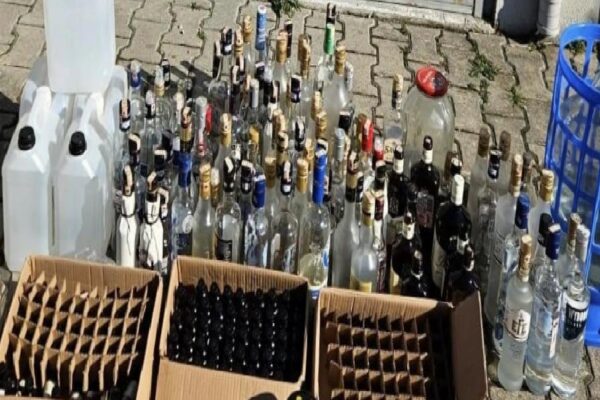 Tekirdağ’da 125 litre sahte içki ele geçirildi haberi