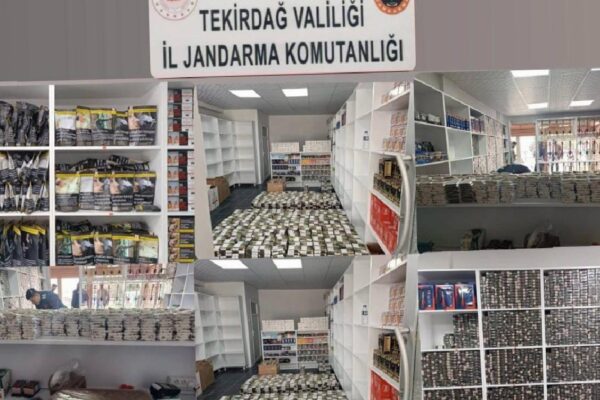 Tekirdağ’da 88 bin makaron ele geçirildi haberi