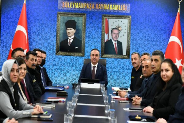 Tekirdağ’da futbol müsabakaları güvenliği toplantısı yapıldı haberi