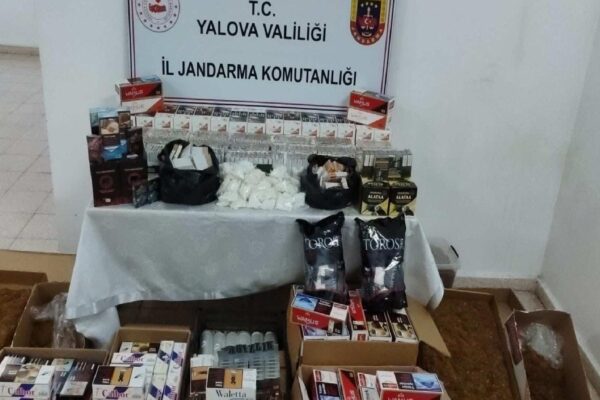 Yalova’da kaçak tütün mamullerine el konuldu haberi