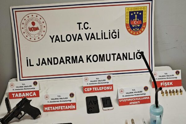 Yalova’da uyuşturucu operasyonunda yakalanan zanlı tutuklandı haberi