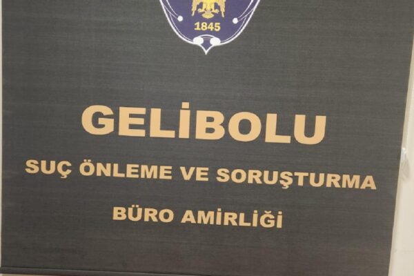 Gelibolu’da uyuşturucu operasyonunda 1 zanlı yakalandı haberi