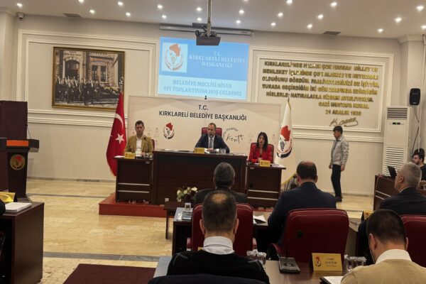 Kırklareli Belediye Meclisi nisan ayı toplantısı yapıldı