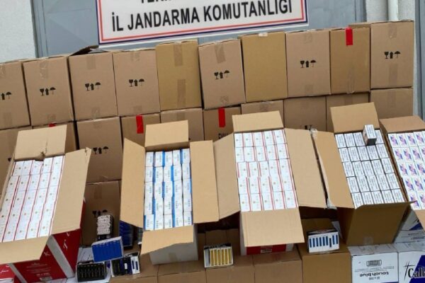 Tekirdağ’da 551 bin makaron ele geçirildi haberi