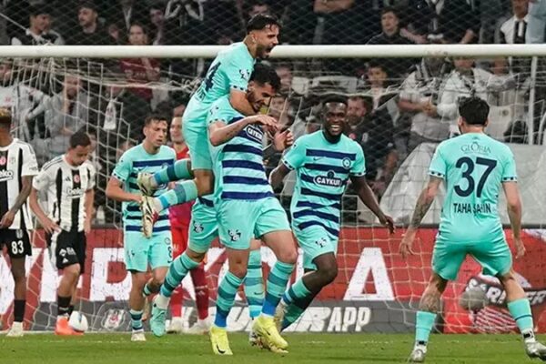Beşiktaş Çaykur Rizespor’a 2-1 Mağlup Oldu