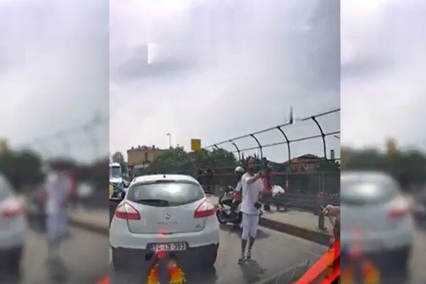 Karayolları Personeline Bıçakla Saldıran Sürücü Yakalandı