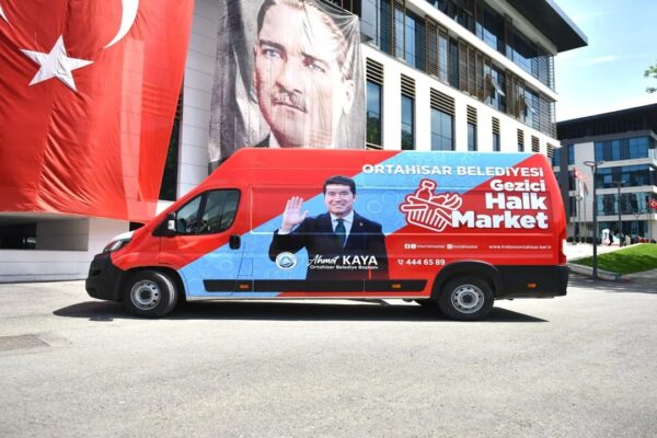 Ortahisar Belediyesi’nden İhtiyaç Sahiplerine Mobil Market Desteği