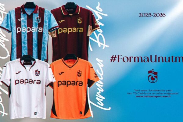 Trabzonspor’un 2025-2026 Sezonu Formaları Satışa Çıktı