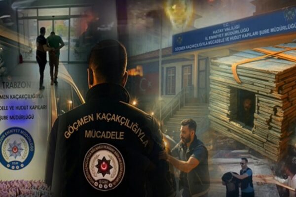 51 İlde Göçmen Kaçakçılığı Operasyonu: 273 Gözaltı