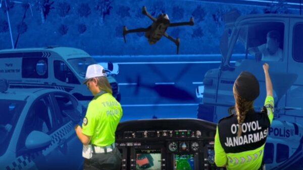 Helikopter ve Drone Destekli Trafik Denetimlerinde 85 Binin Üzerinde İşlem Yapıldı