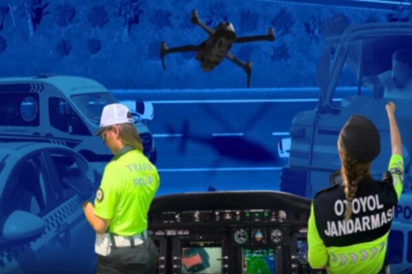 Helikopter ve Drone Destekli Trafik Denetimlerinde 85 Binin Üzerinde İşlem Yapıldı