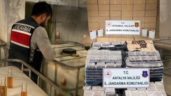 81 İlde Sahte ve Kaçak Alkol Operasyonu: 121 Şüpheli Gözaltına Alındı