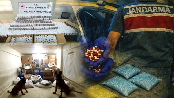 İstanbul’da Uyuşturucu Operasyonunda 1,9 Milyon Hap Ele Geçirildi