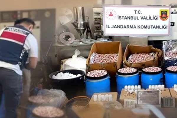 İstanbul’da Yapılan Uyuşturucu Operasyonu İle Milyonlarca Hap Ele Geçirildi