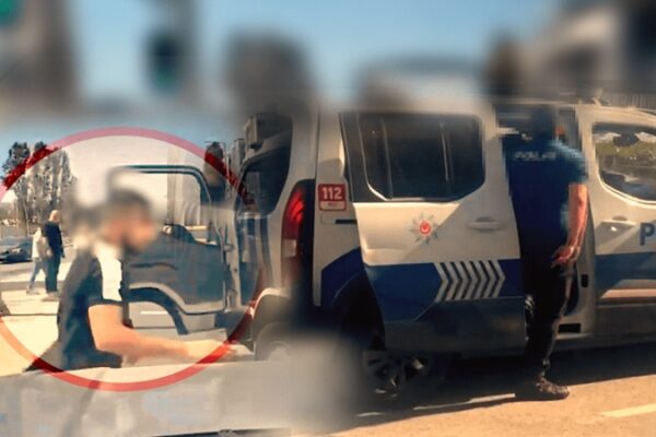 Kadın Sürücüye Saldıran Trafik Magandası Adliyeye Sevk Edildi