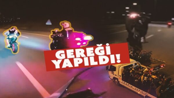 Trafik Denetimlerinde 17 Motosiklet Sürücüsüne İşlem Yapıldı