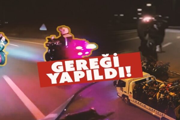 Trafik Denetimlerinde 17 Motosiklet Sürücüsüne İşlem Yapıldı